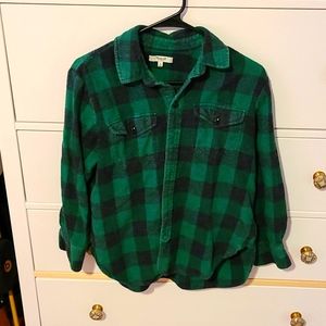 Madewell Flannel Sz S, womens